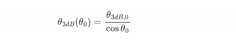 相控阵天线等效口径估算——从 3dB 波束宽度反推（下）